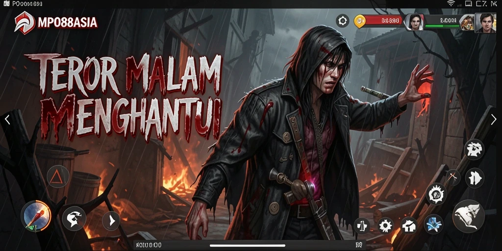 Screenshot yang menampilkan suasana mencekam di dalam game MPO88ASIA.