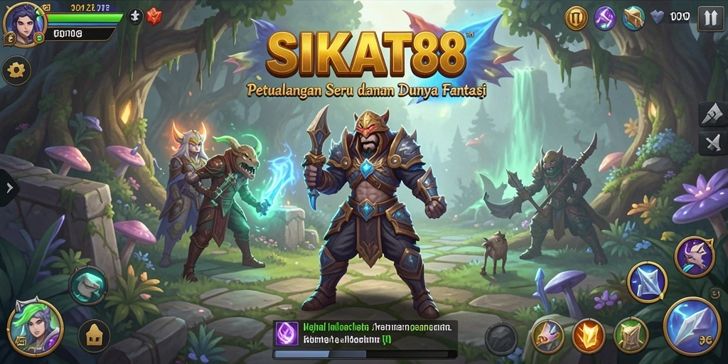 Menampilkan gameplay RPG yang seru dan karakter unik.