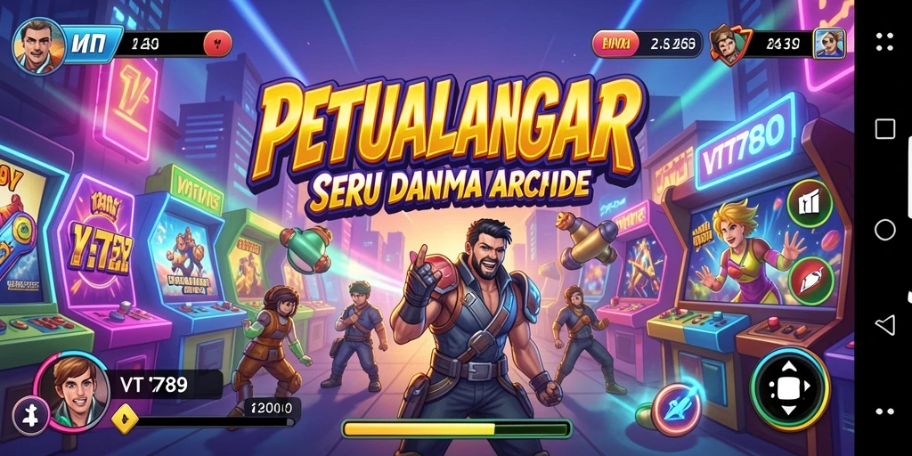 Tangkapan layar menampilkan gameplay seru dari VT789 yang penuh aksi.