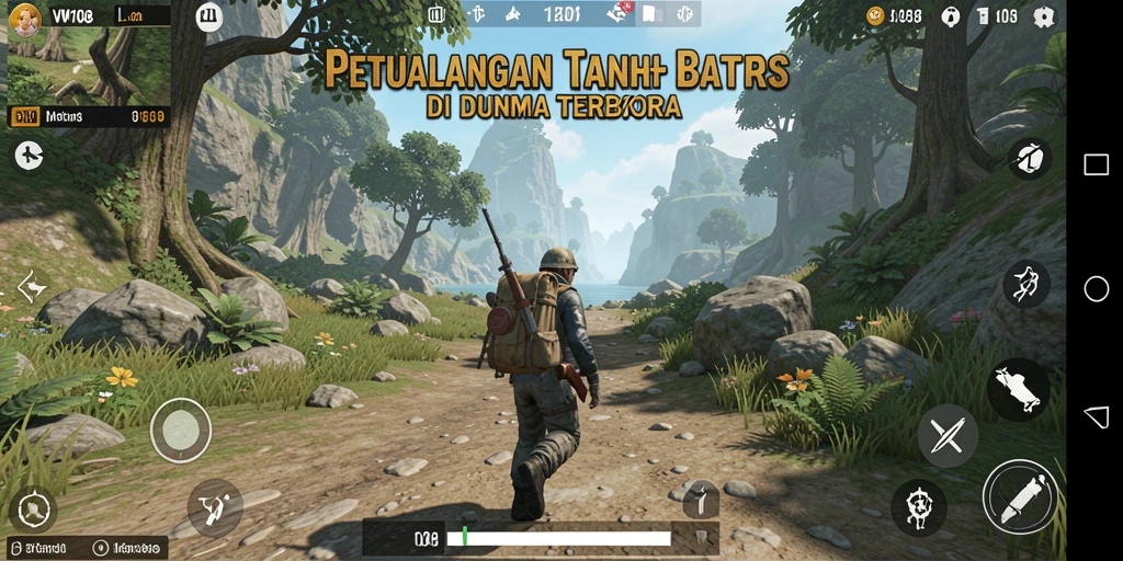 Gameplay VW108 menunjukkan petualangan menakjubkan di dunia terbuka.